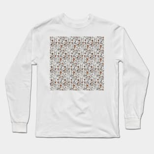 Coffee texture Long Sleeve T-Shirt